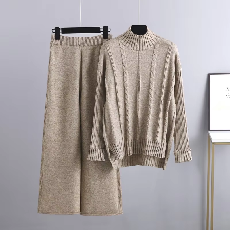 Drune | Modernes, Elegantes Strick-Zweiteiler-Set