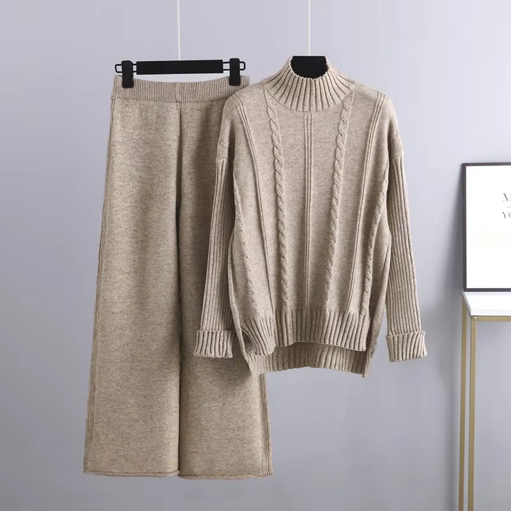 Drune | Modernes, Elegantes Strick-Zweiteiler-Set