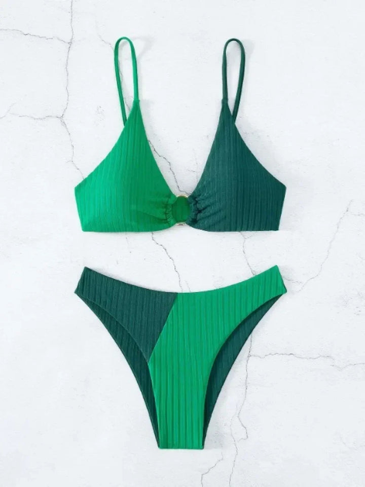 Drune | Drune | Push-Up-Bikini-Set mit Hoher Taille für Damen