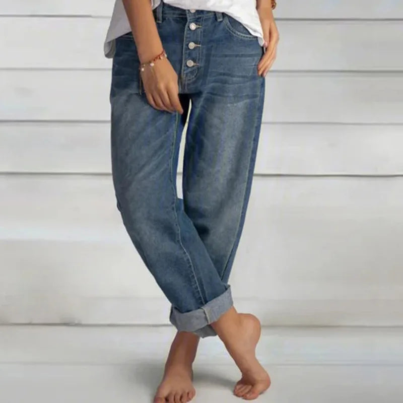 Drune | Lockere Denim-Jeans für Damen