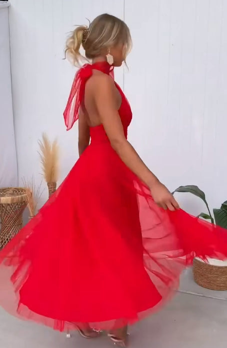 Drune | Elegante Frühling Sommerkleid