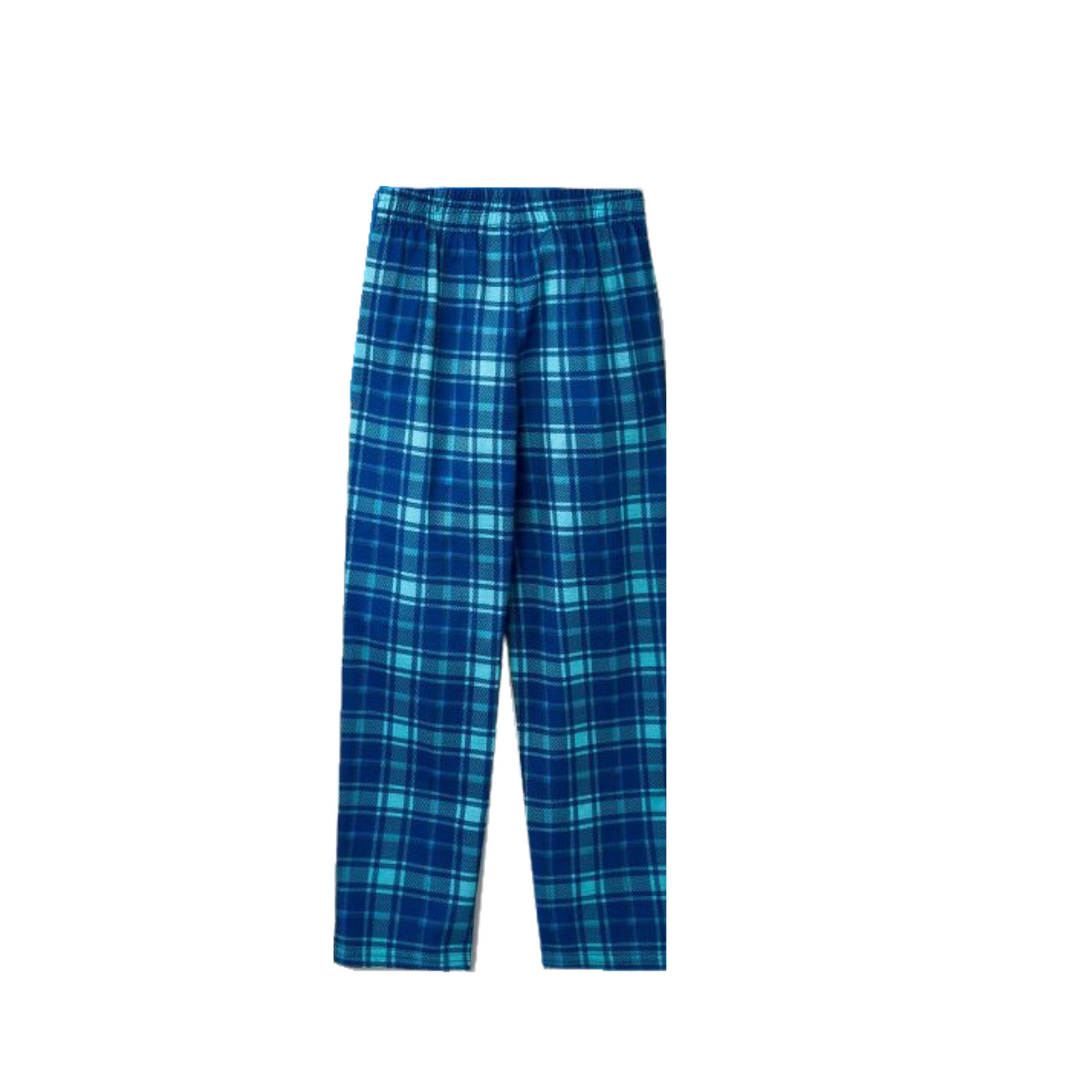 Drune | Familie Weihnachten 2025 Erinnerungen Gemeinsam Machen Text Druck Blau Langarmtop Mit Blauem Karomuster Familie Passende Pyjamas