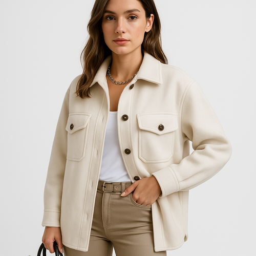 Drune | Elegante Überhemd Urbaner Stil Vielseitig und Strukturiert