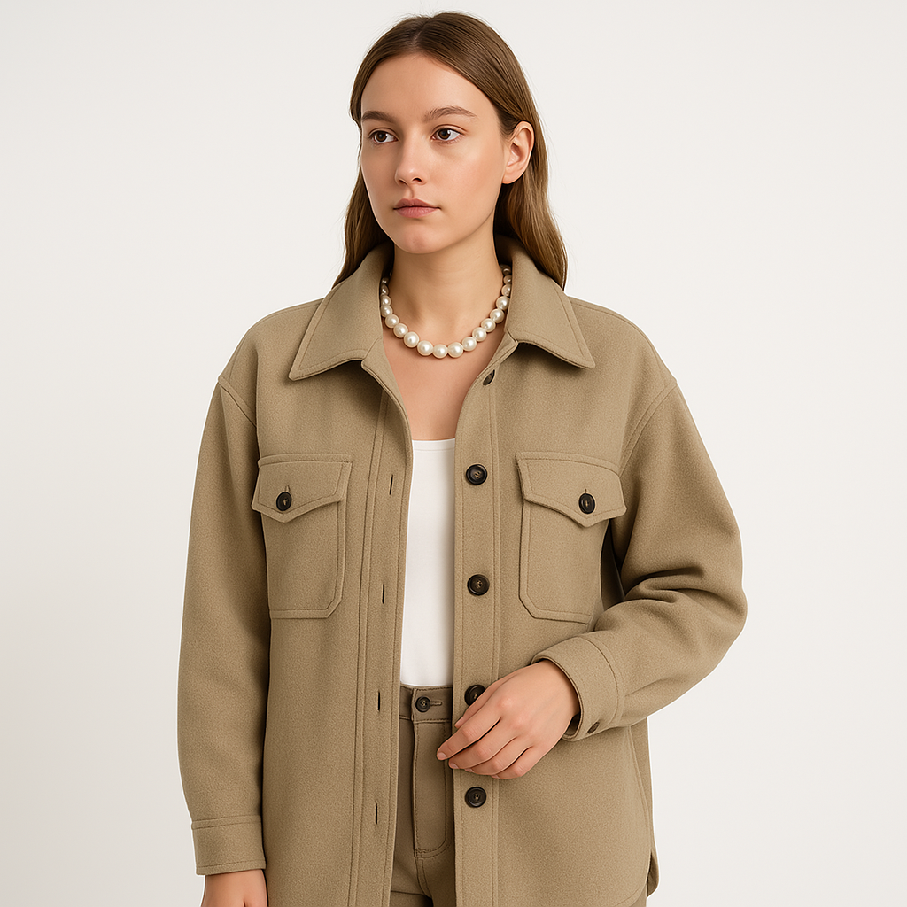 Drune | Elegante Überhemd Urbaner Stil Vielseitig und Strukturiert
