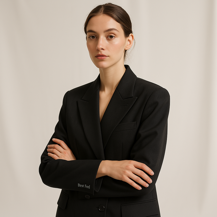Drune | Blazerjacke Oversize Elegante Lässigkeit Urban Chic