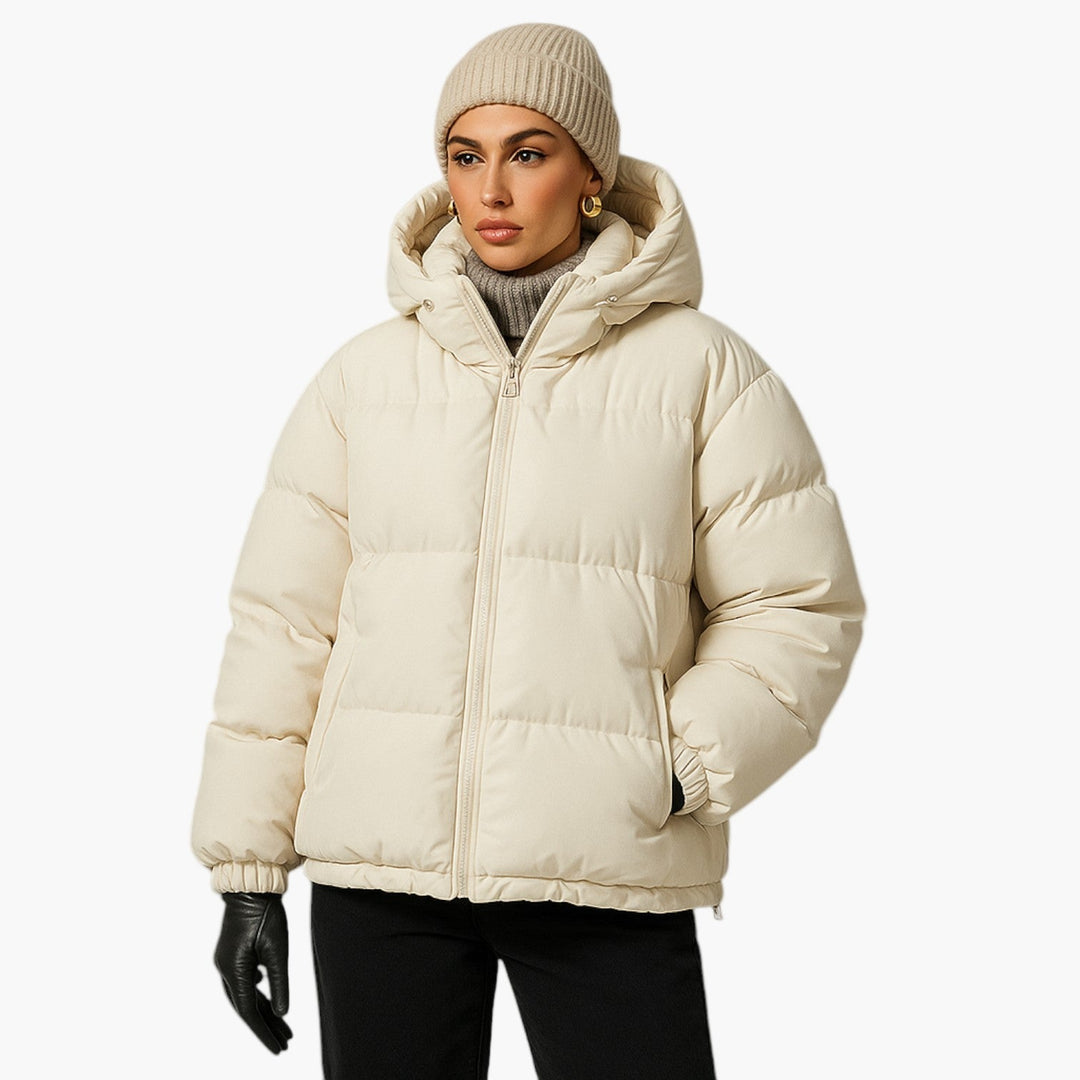 Drune | Puffer Parka - Winterjacke mit Kapuze, Daunenfüllung, Wasserdicht, Urban Outdoor