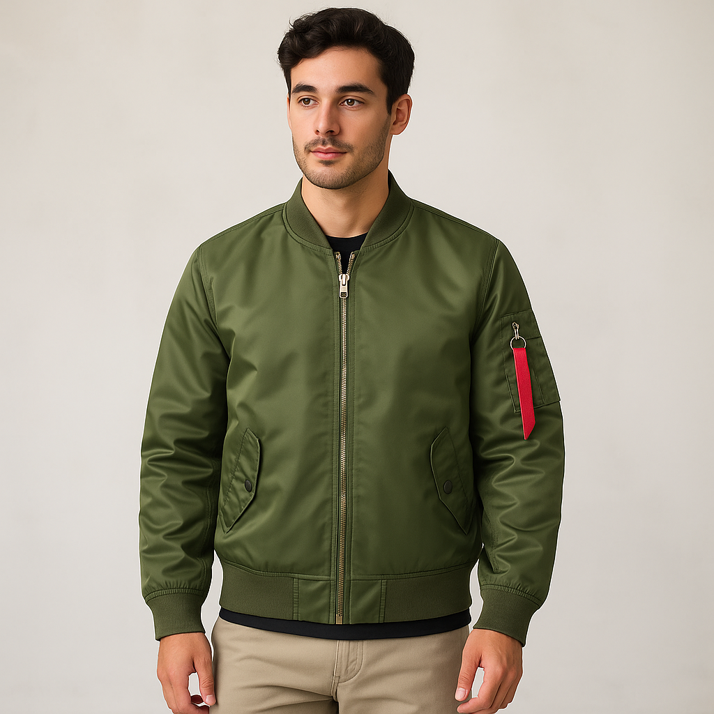 Drune | Bomberjacke mit Frontreißverschluss - Louis