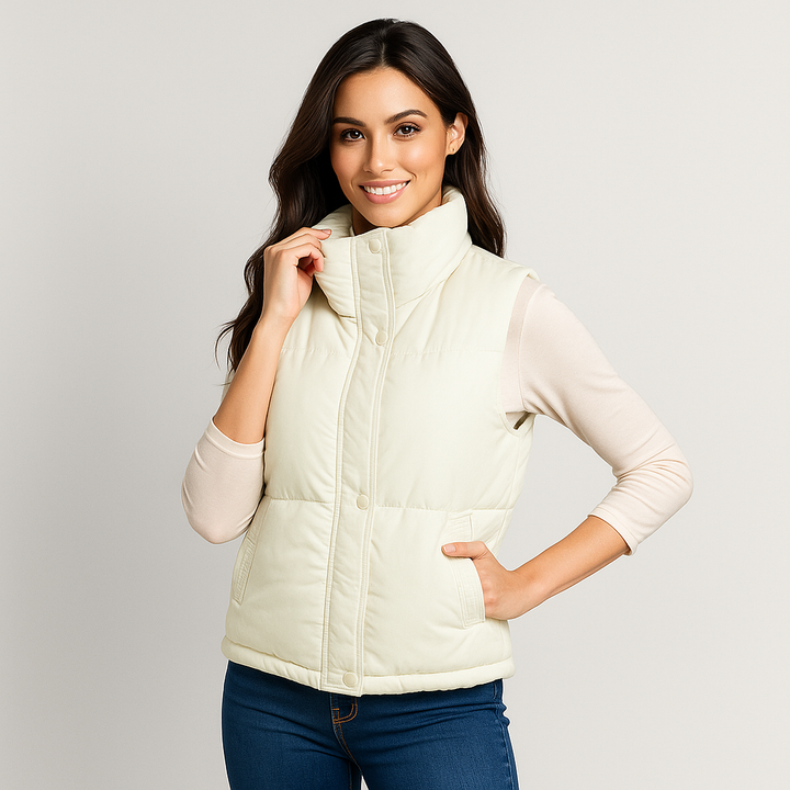 Drune | Wattiertes lässiges Gilet für Damen