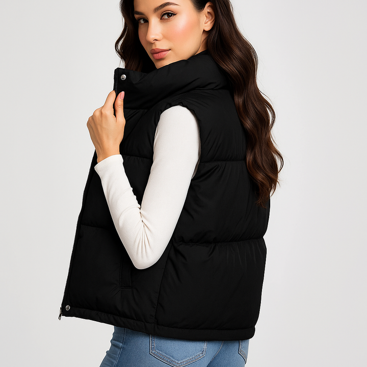 Drune | Wattiertes lässiges Gilet für Damen