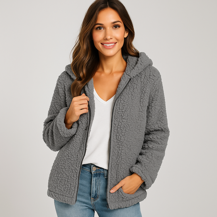 Drune | Fleecejacke mit Kapuze für Damen Yverine