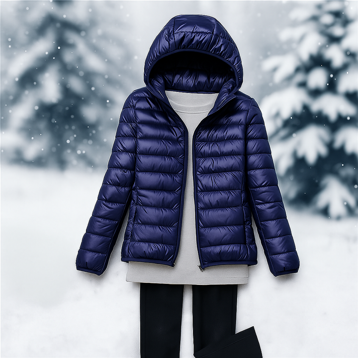 Drune | Leichte gepolsterte Jacke mit vielseitiger Kapuze