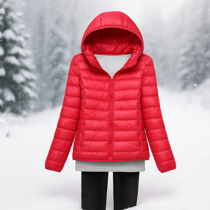 Drune | Leichte gepolsterte Jacke mit vielseitiger Kapuze