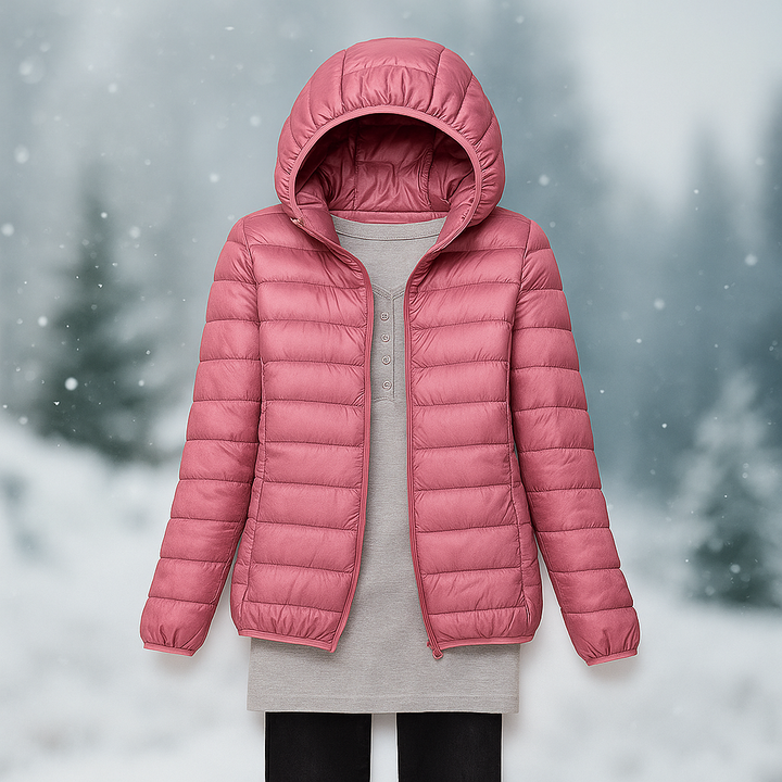 Drune | Leichte gepolsterte Jacke mit vielseitiger Kapuze