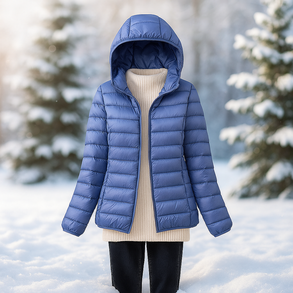 Drune | Leichte gepolsterte Jacke mit vielseitiger Kapuze