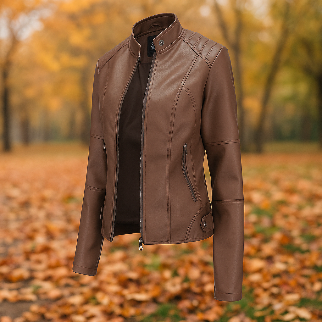 Drune | Leder Bikerjacke für Damen