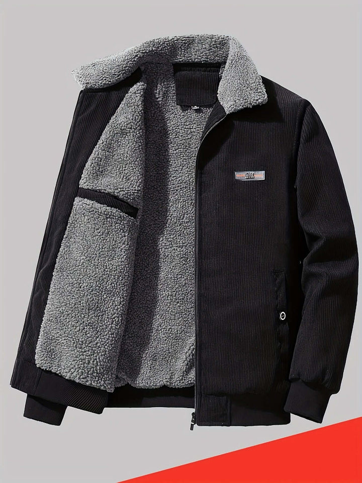 Drune | Herren Warme Winterjacke - Dicke Steppjacke