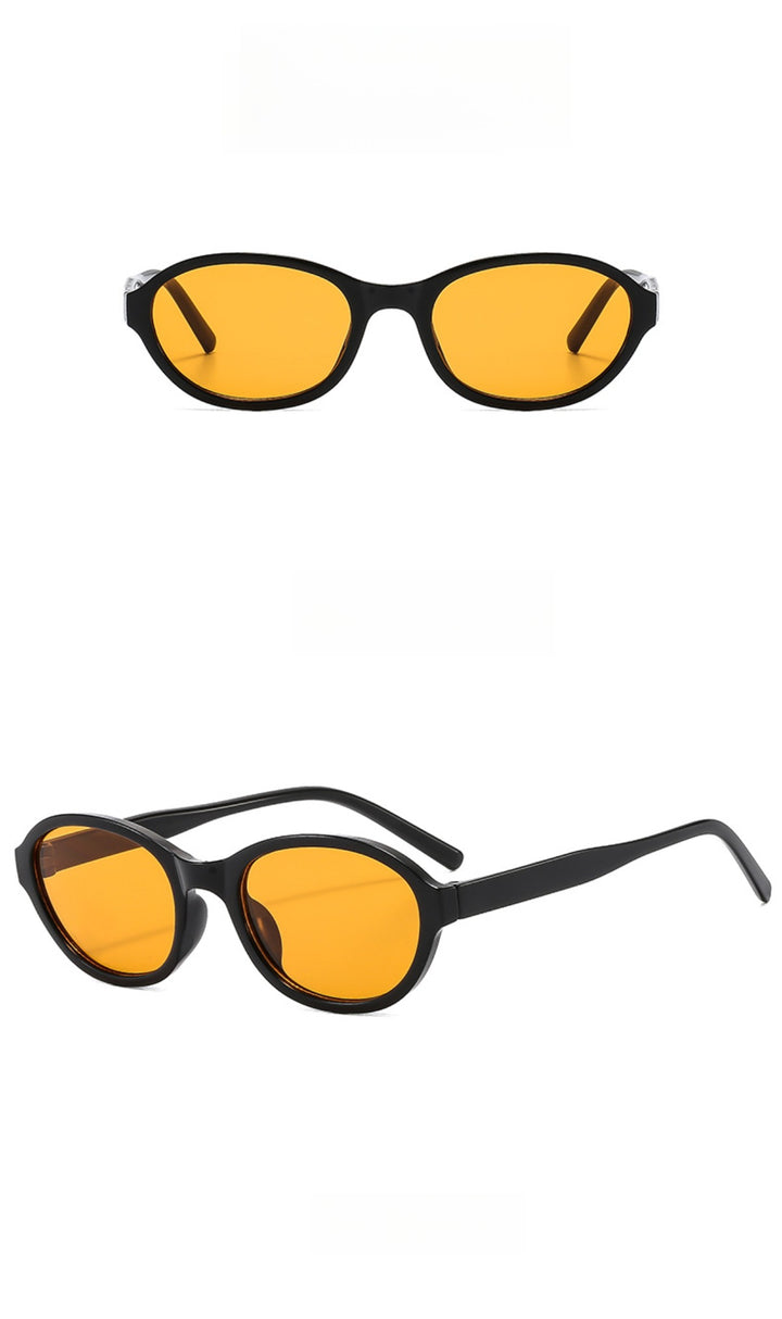 Drune | Ovale Sonnenbrille mit kleinem Rahmen