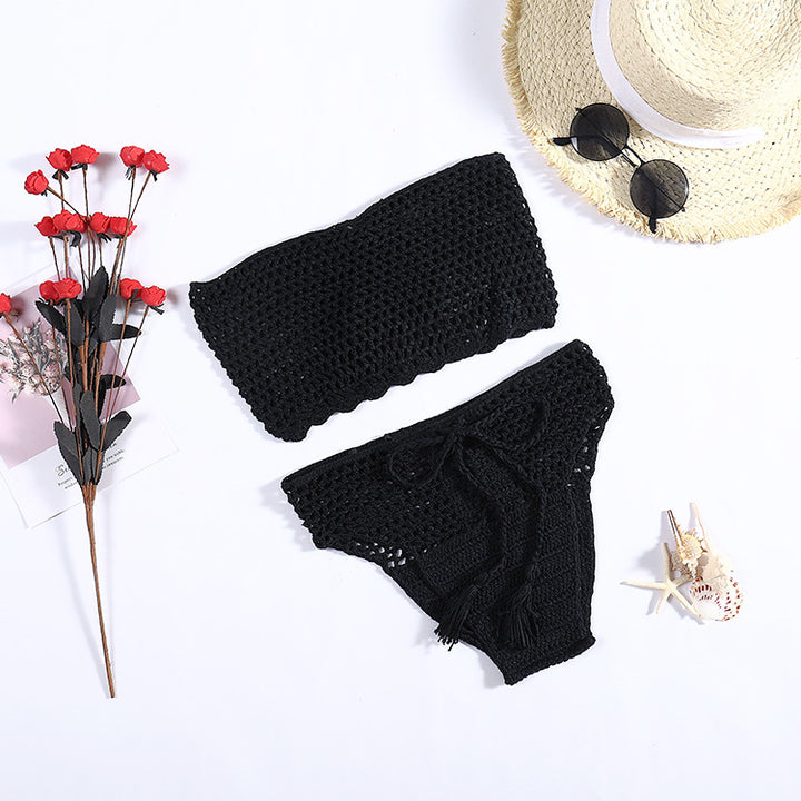 Damen Häkel-Bikini-Set mit attraktiven Akzenten Drune