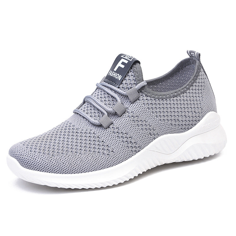 Unisex nan leichte Strick-Sneaker mit elastischer Schlupfkonstruktion und dämpfender EVA-Sohle Drune