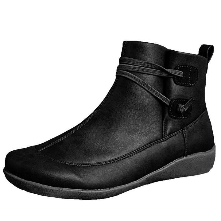 Drune | und warme damenstiefel aus leder