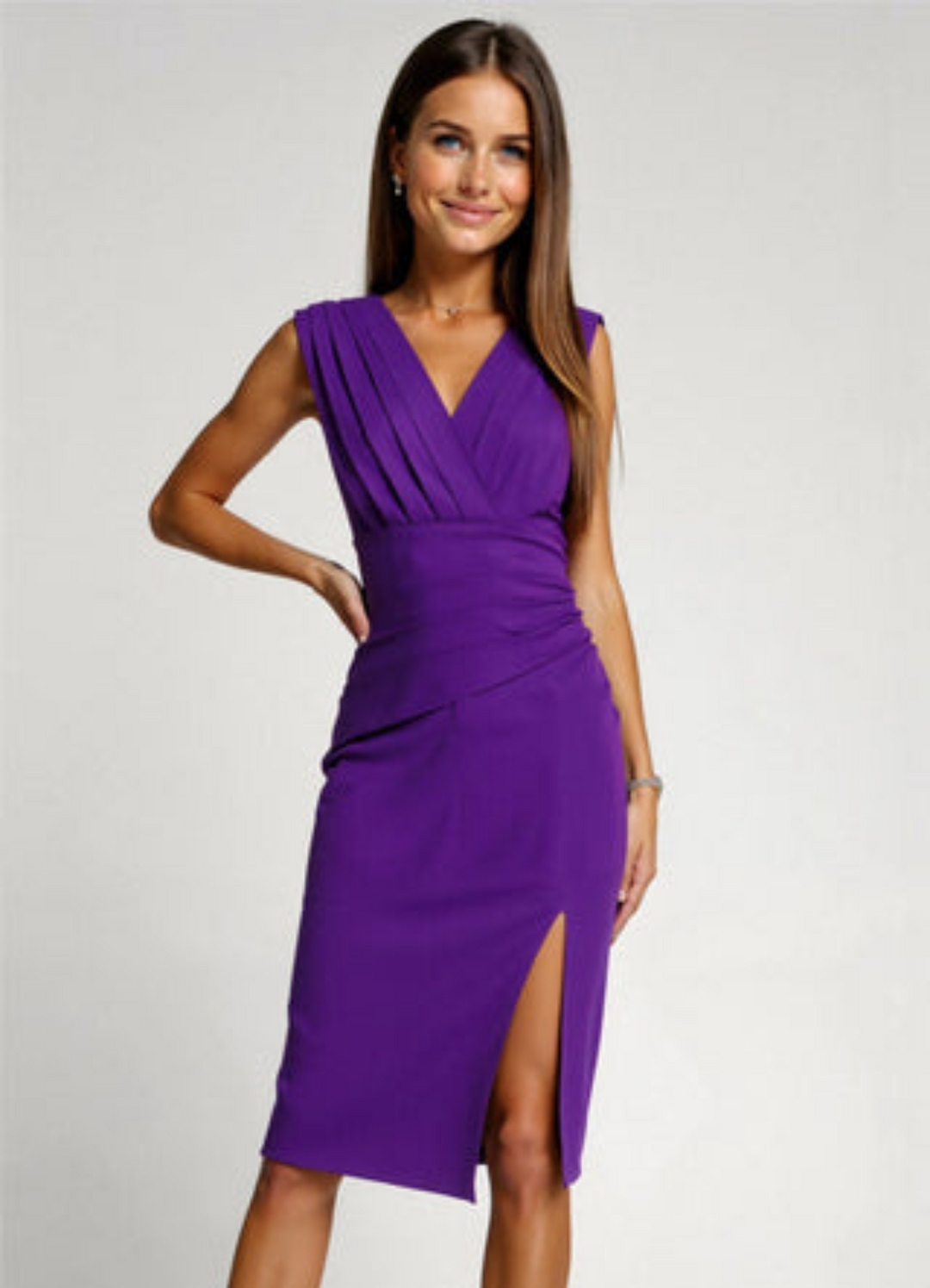 Drune | Elegantes Kurzes Kleid für Frauen Midi