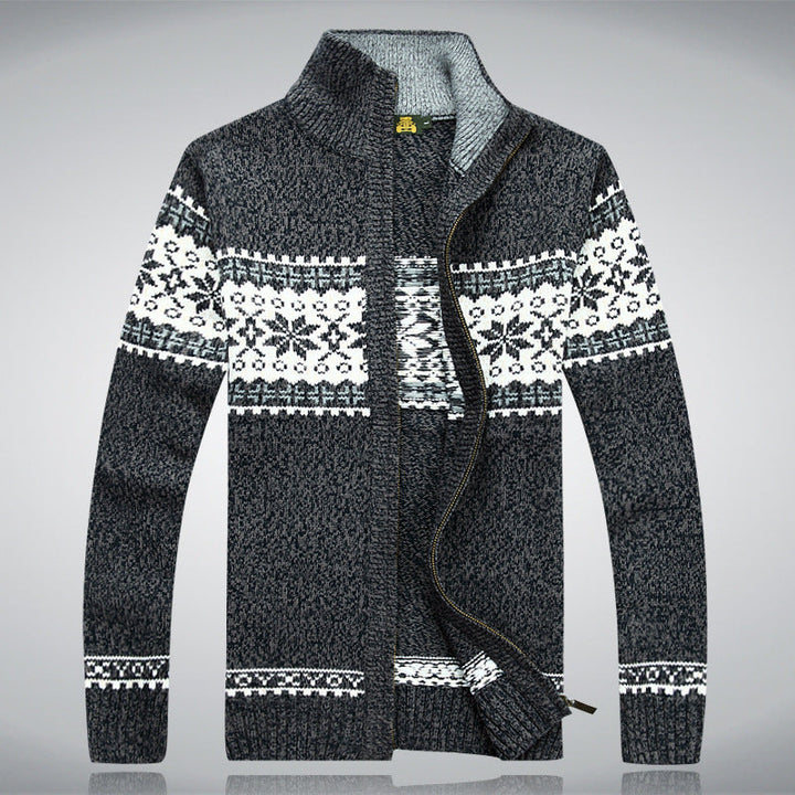 Drune | Stylische Strickjacke mit Reißverschluss für Männer