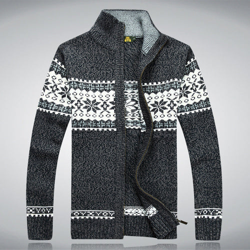 Drune | Stylische Strickjacke mit Reißverschluss für Männer