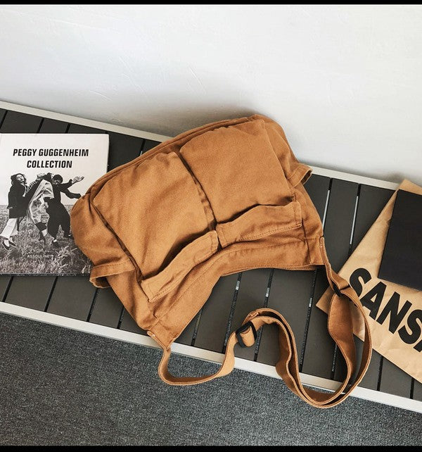 Drune | Nova Übergröße Canvas Messenger Bag