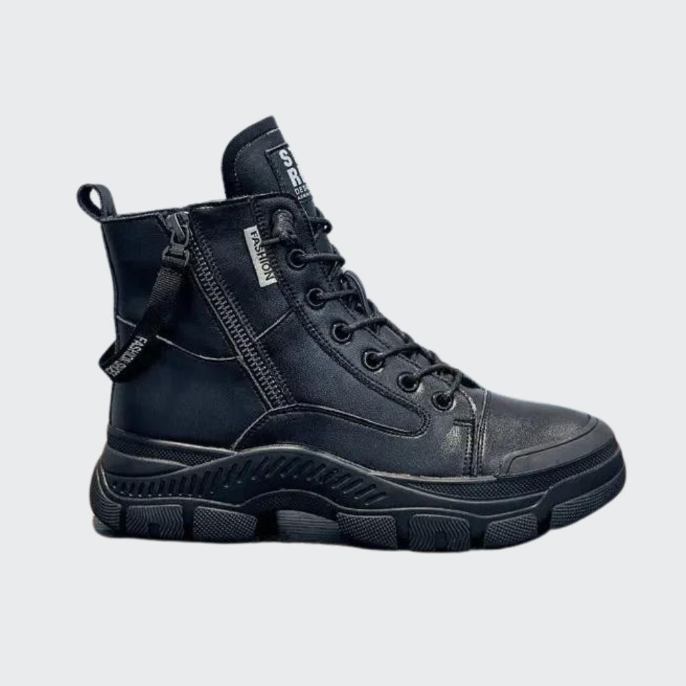 Drune - Elegante High-Top-Sneakerstiefel mit Reißverschluss