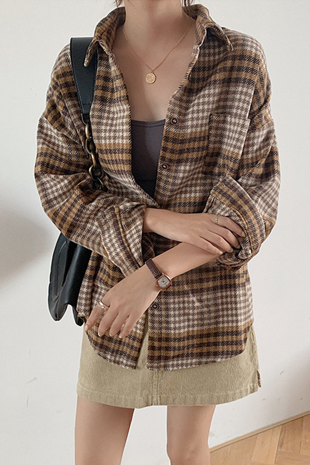 Drune | Tweed Karottenhemd