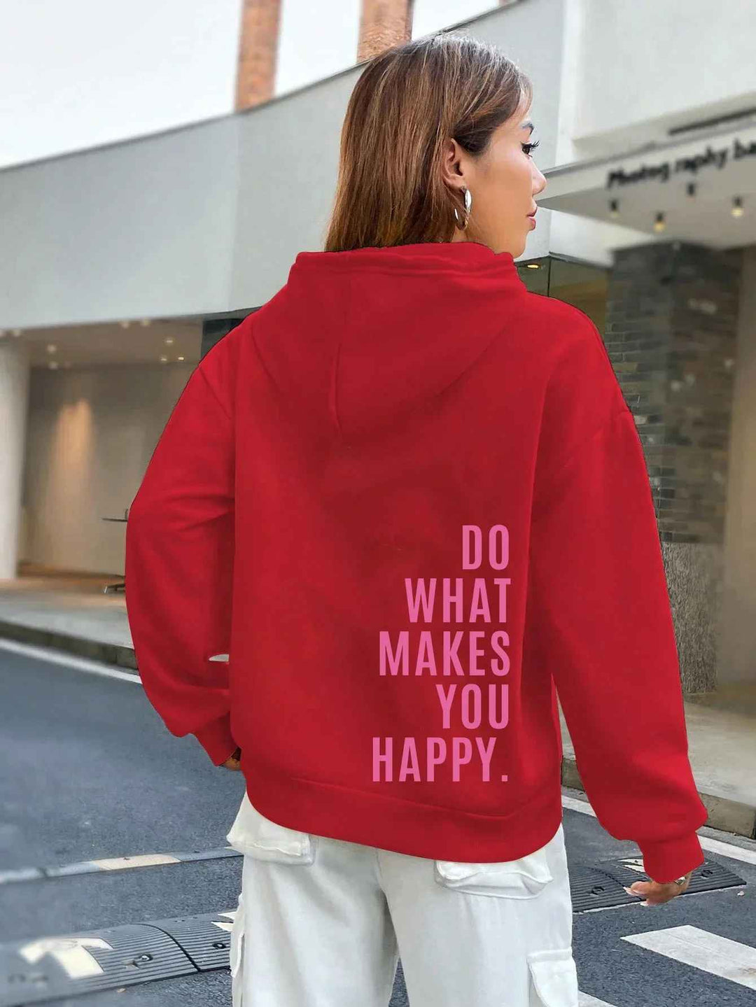 Drune - Damen Hoodie - Lässiger Streetstyle mit Schriftzug