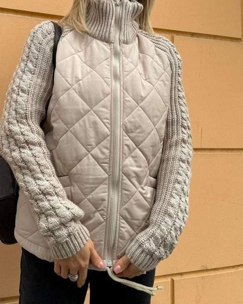 Drune | Legere Strickjacke mit Reißverschluss