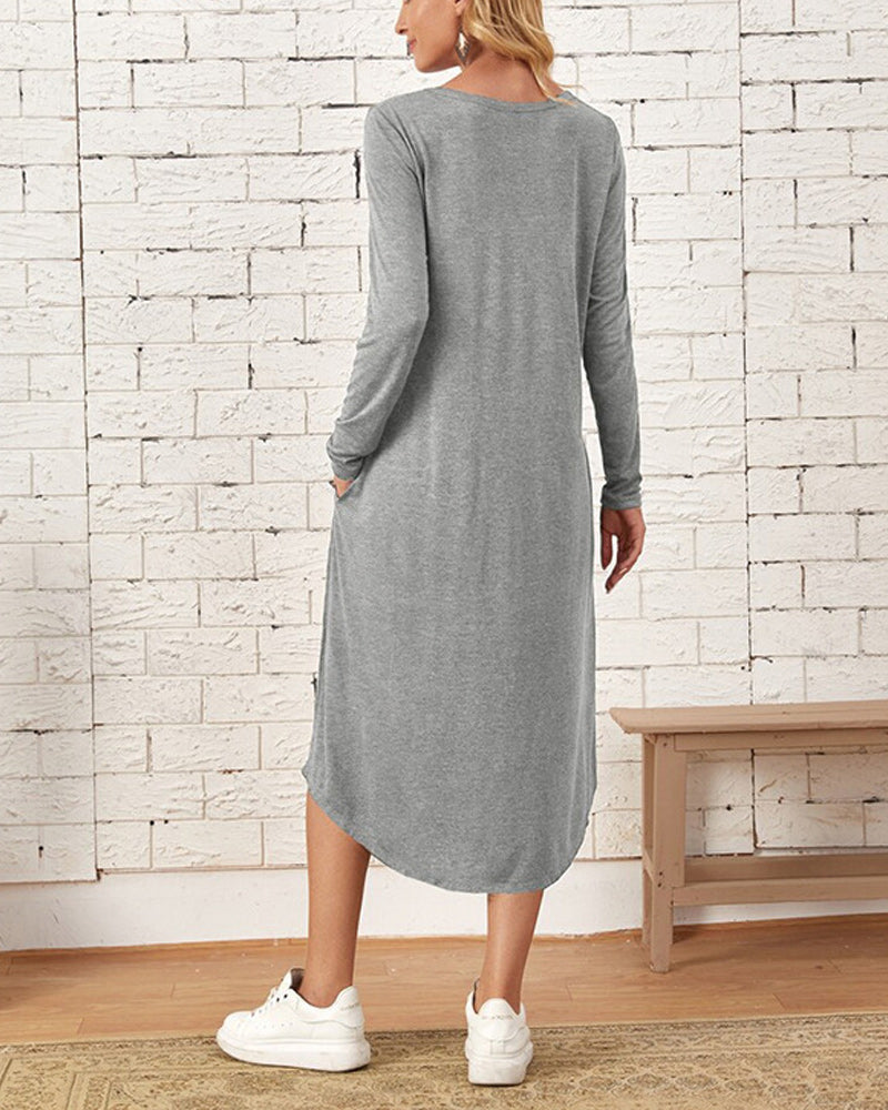 Drune | Lockeres Kleid mit Taschen