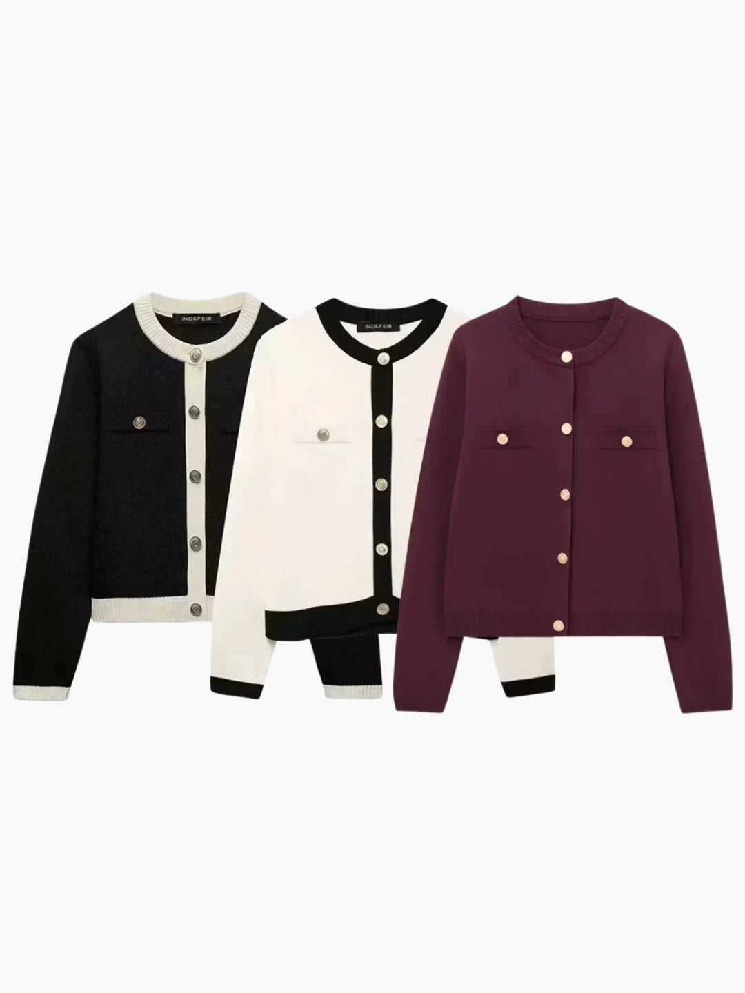 Drune | Strickjacke mit Knopfleiste