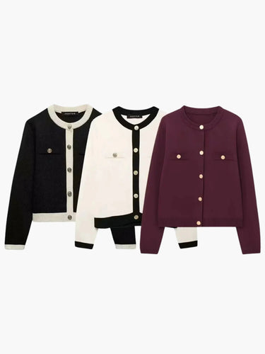 Drune | Strickjacke mit Knopfleiste