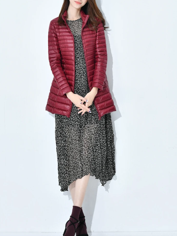 Drune | Damen Leichte Daunenjacke Tailliert