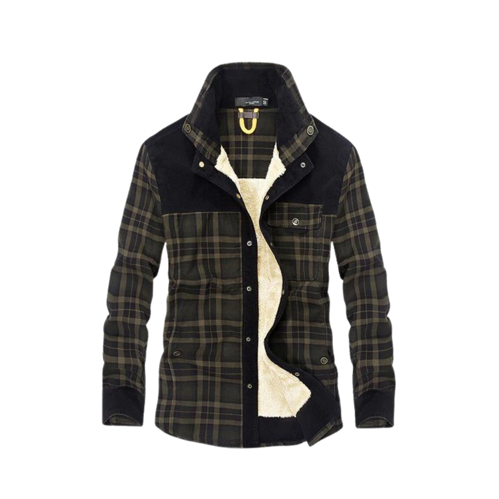 Drune | Jacke aus dickem Flanell für Männer