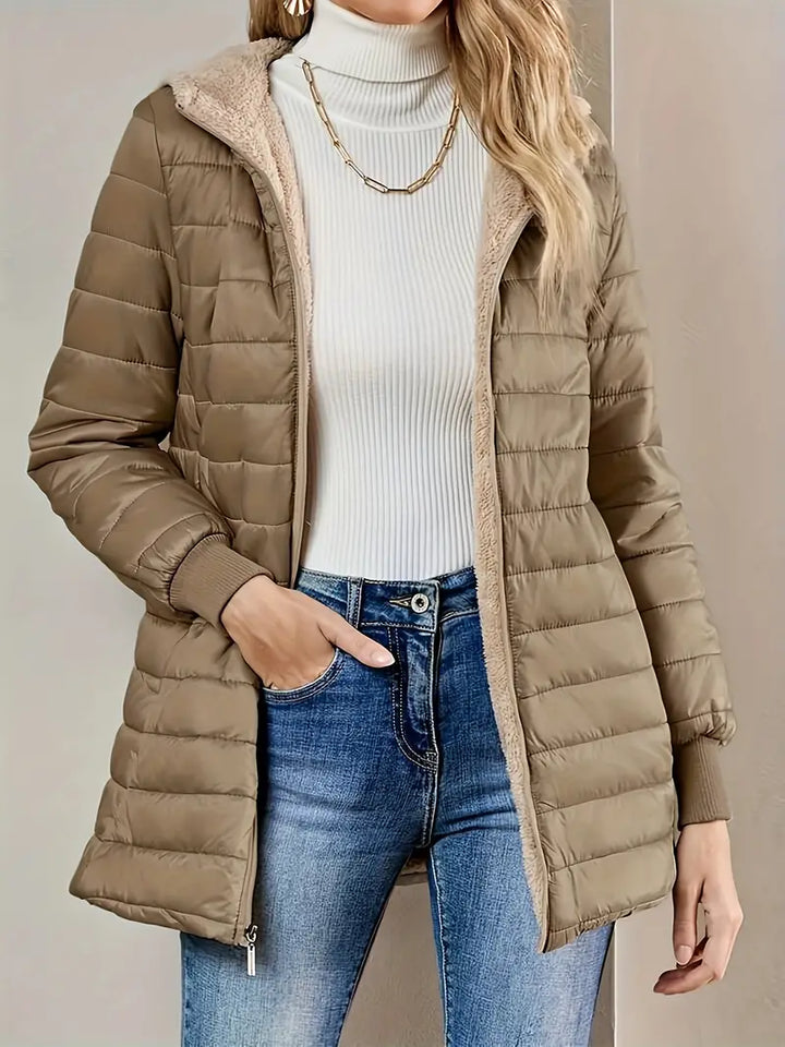 Drune | Fleece gefütterte Jacke mit Reißverschluss