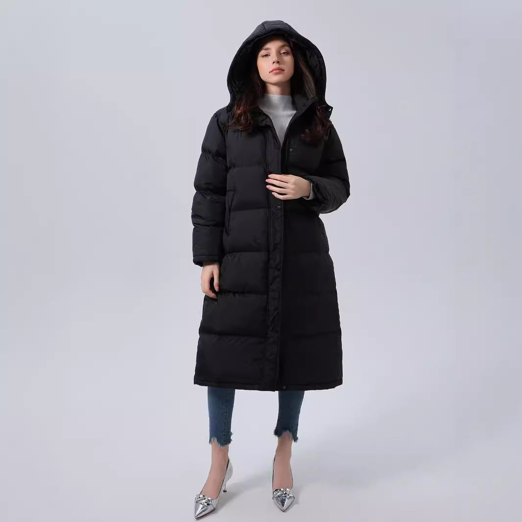 Drune | Damen gefütterter langer Winterparka
