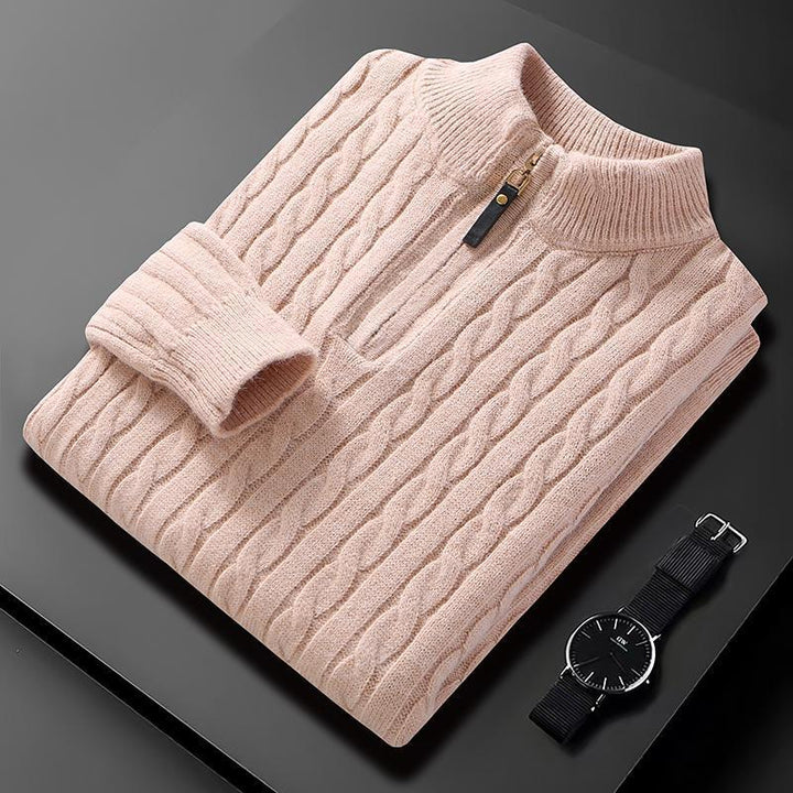 Drune | Stilischer Herren-Reißverschluss-Pullover