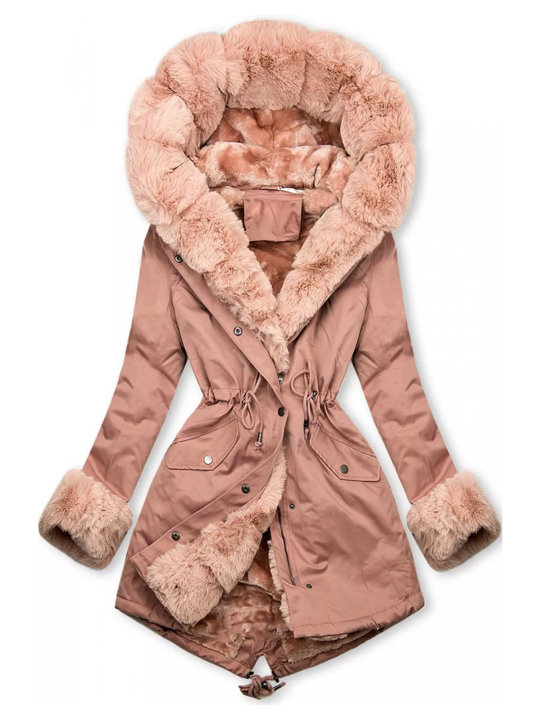 Drune | Gepolsterte Jacke mit warmem Plüschfutter für Damen