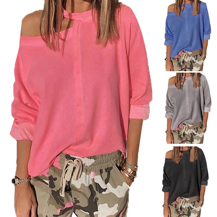 Damen Oversized Freizeitbluse Drune