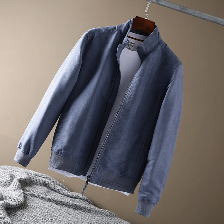 Herren casual lässige Outdoorjacke mit weichem Obermaterial und praktischen Taschen Drune