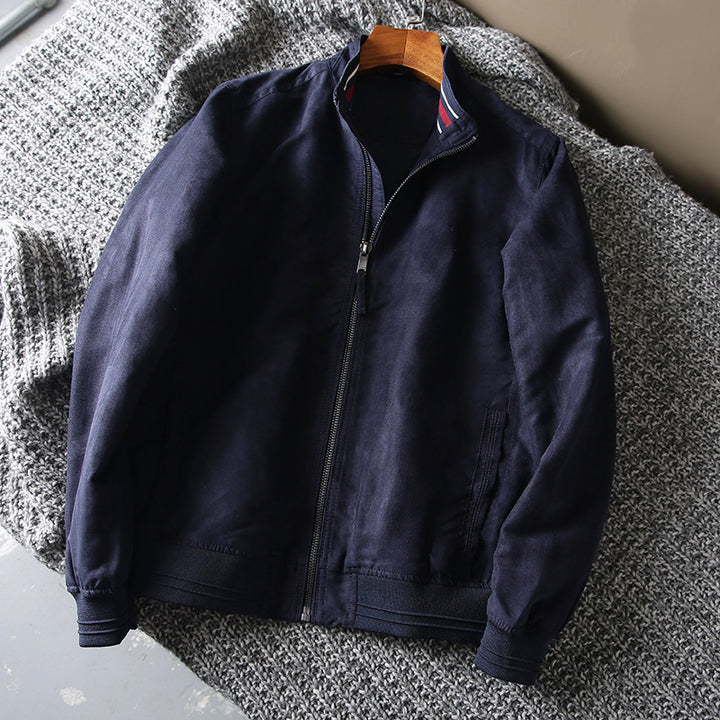 Herren casual lässige Outdoorjacke mit weichem Obermaterial und praktischen Taschen Drune
