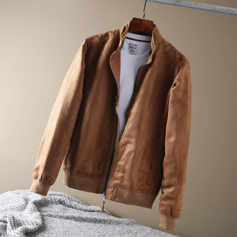 Herren casual lässige Outdoorjacke mit weichem Obermaterial und praktischen Taschen Drune