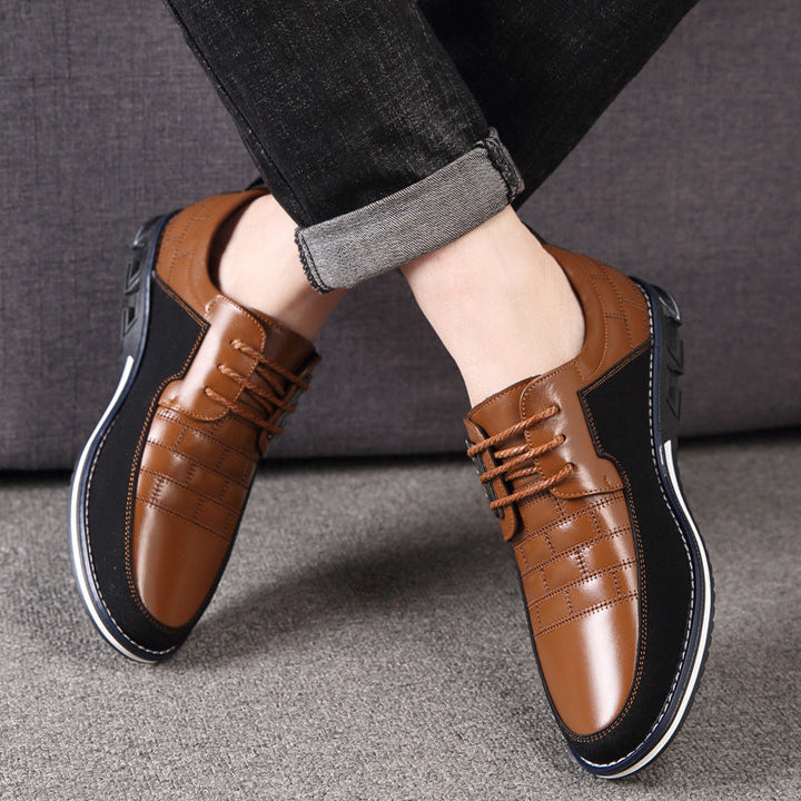 Drune - Leder Orthopädische Herrenschuhe