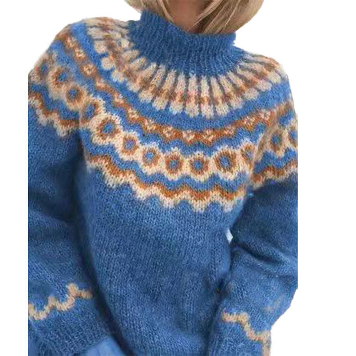 Drune | Nordische Strickjacke mit Muster Acryl Warm, Zeitlos