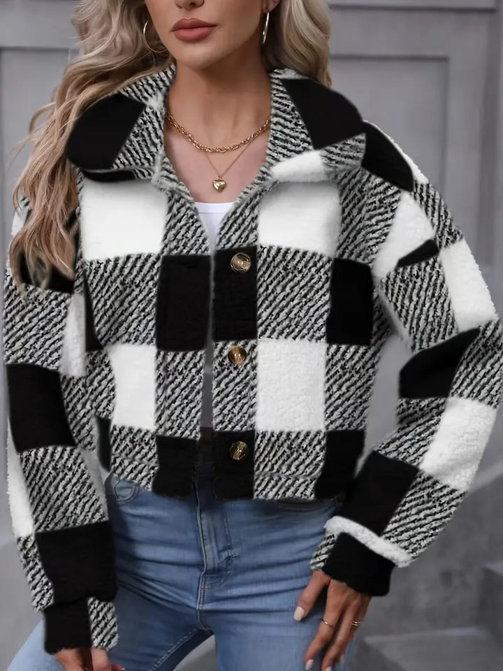 Drune | Bequeme Winterjacke mit langen Ärmeln und Knöpfen | Warme Oberbekleidung für den Winter