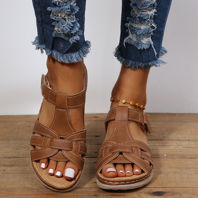 Drune | Orthopädische Klettschuhe mit Dämpfungssohle für Damen