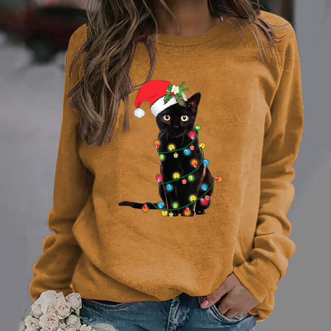 Drune | Sweatshirt - Baumwollmischung - Lockerer Schnitt - Rundhalsausschnitt Langarm Grafik